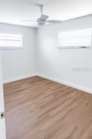 wooden floor in an empty room