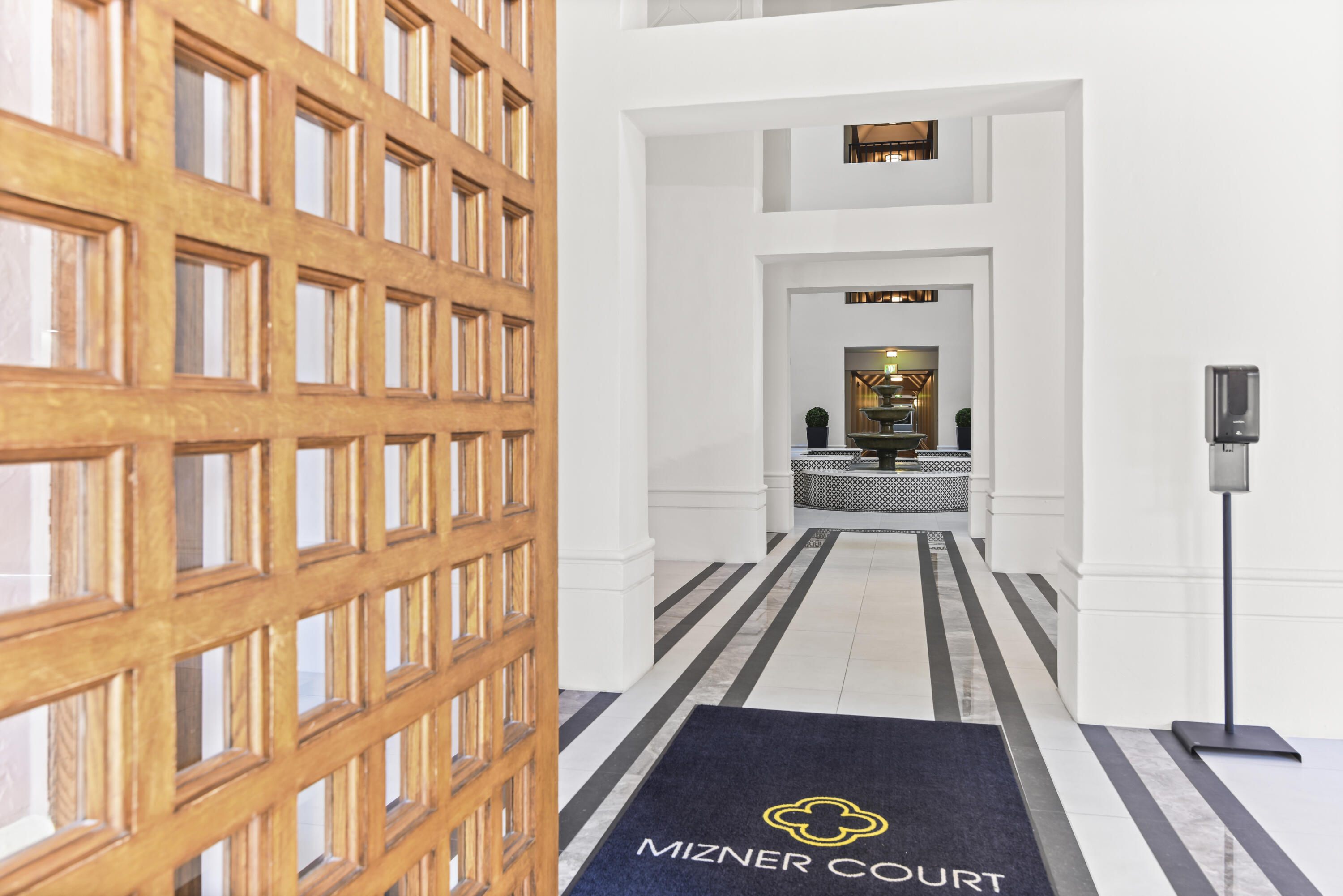 120 Southeast 5th Avenue, Unit 331 Boca Raton, FL 33432 - Photo 41 of 48 a view of an entryway with a front door