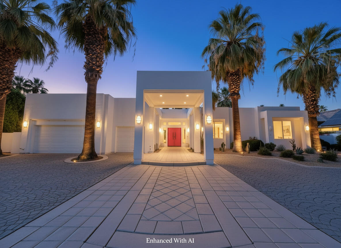 70710 Frank Sinatra Drive Rancho Mirage, CA 92270 - Photo 11 of 65 Modern White Desert Home