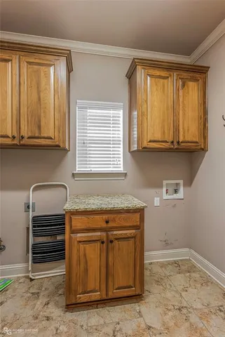a view of storage and utility room