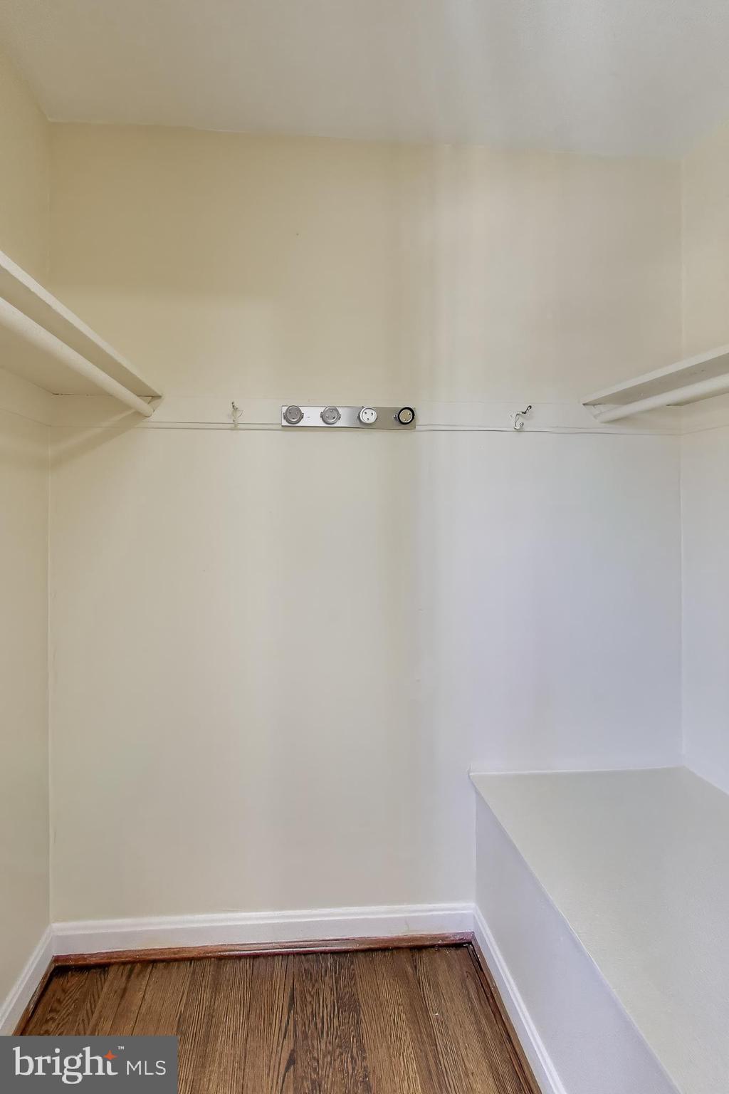 6904 Riggs Road Hyattsville, MD 20783 - Photo 20 of 34 a view of small space with racks on the wall