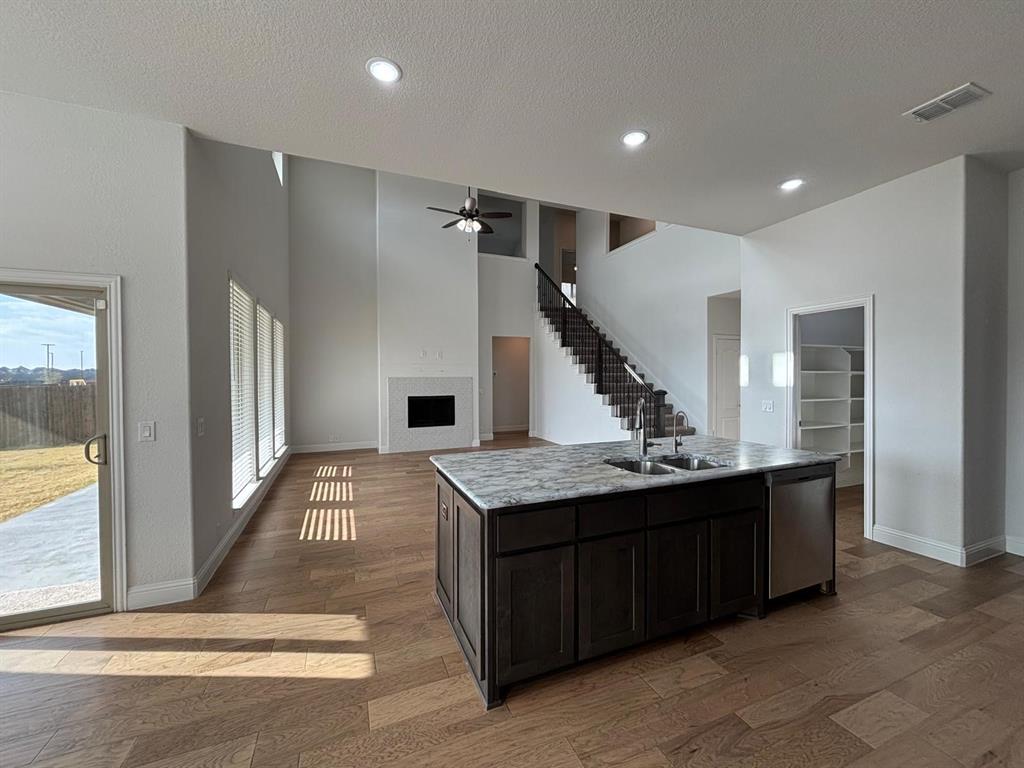 1080 Canuela Way Justin, TX 76247 - Photo 6 of 30 a view of a hallway with entryway and couches