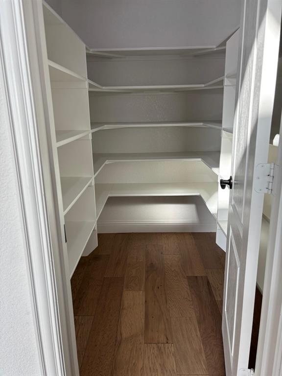 1080 Canuela Way Justin, TX 76247 - Photo 8 of 30 a view of walk in closet with empty racks