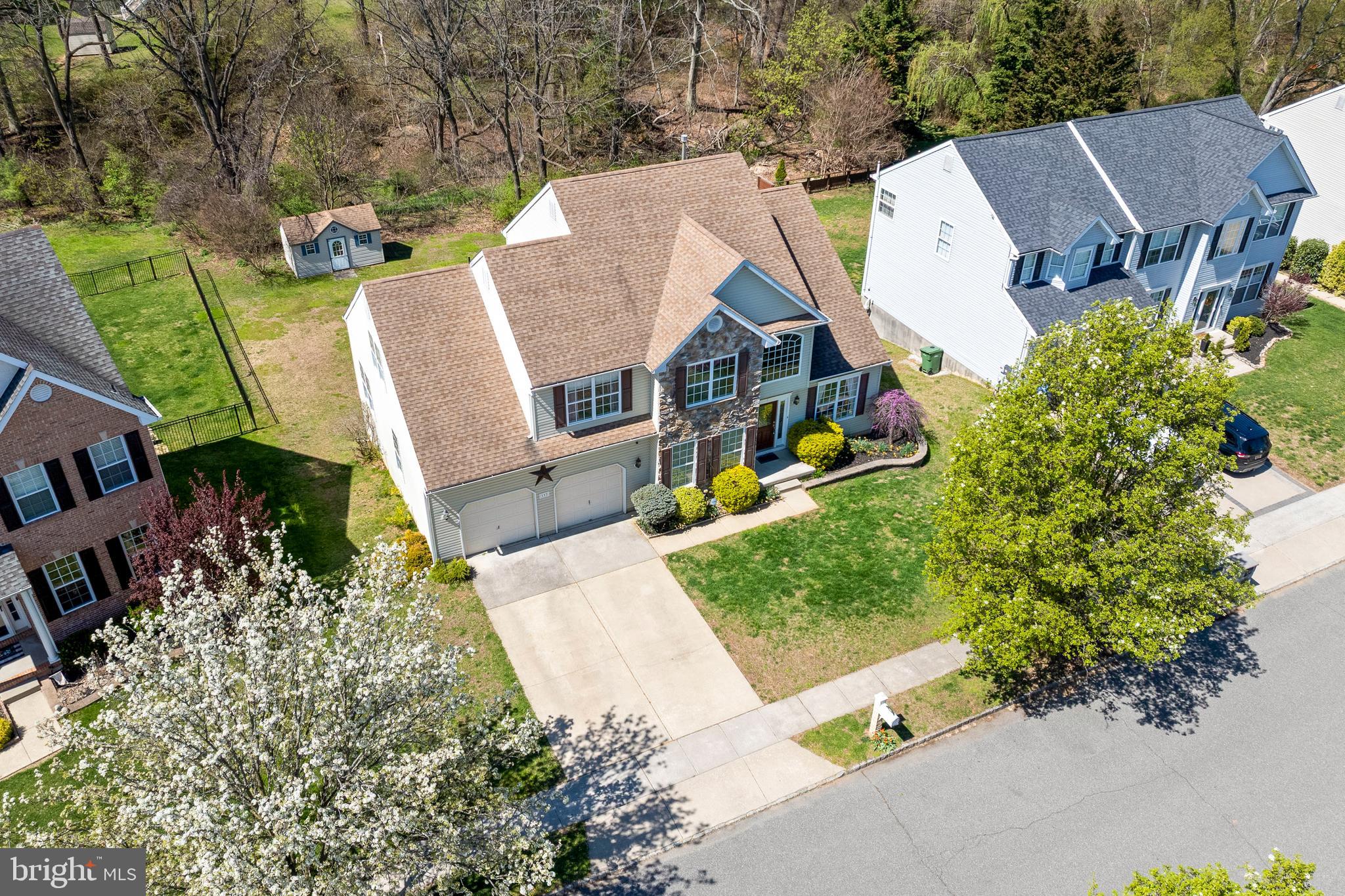193 Yorktown Road Swedesboro, NJ 08085 - Photo 31 of 36 Private Wooded Backyard