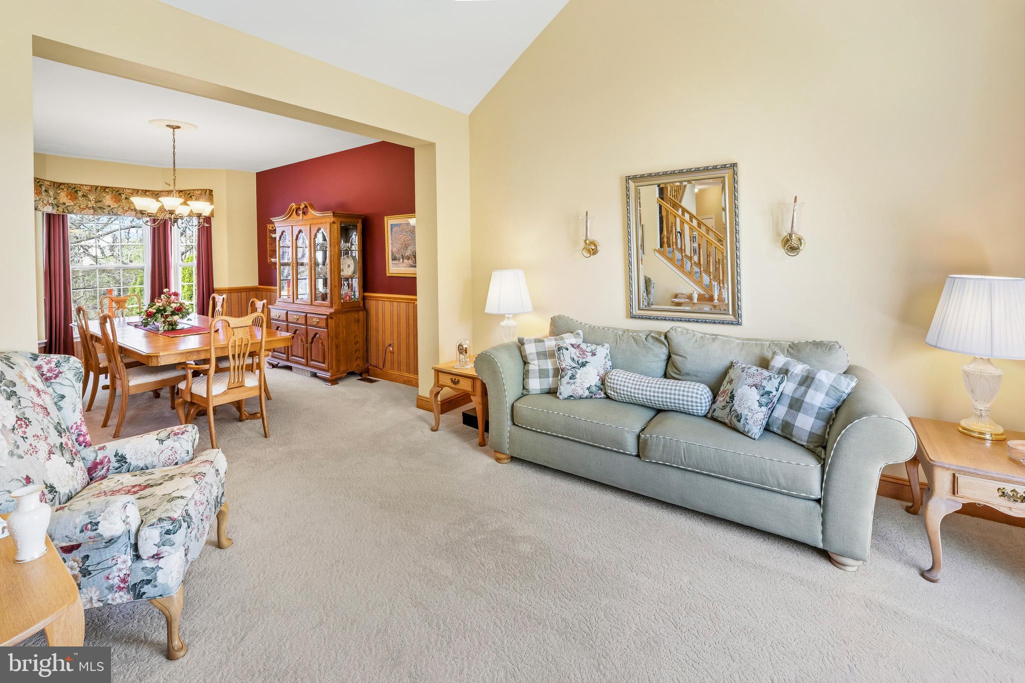 193 Yorktown Road Swedesboro, NJ 08085 - Photo 8 of 36 Living Room looking into Dining Room