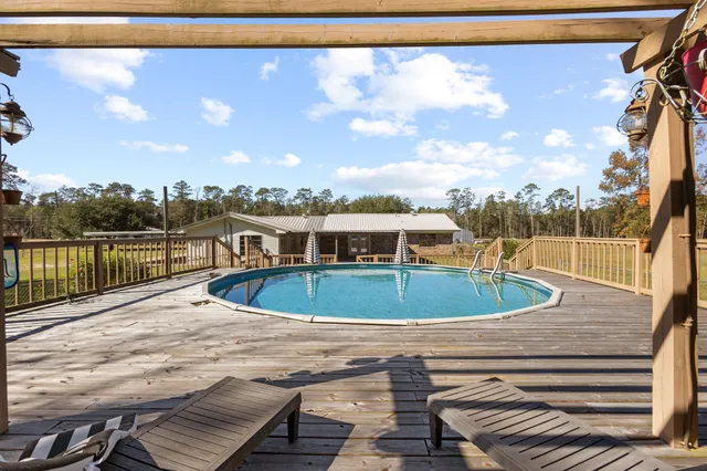 a view of a small house