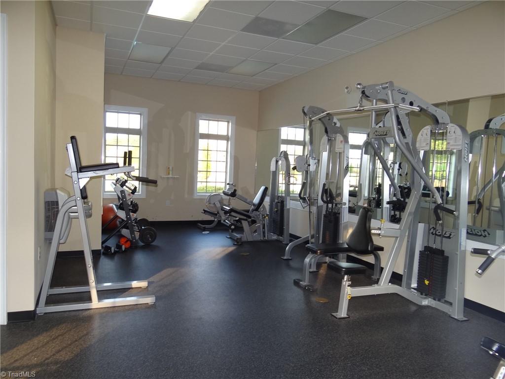 8409 Exmoor Trace Browns Summit, NC 27214 - Photo 45 of 47 Community fitness center