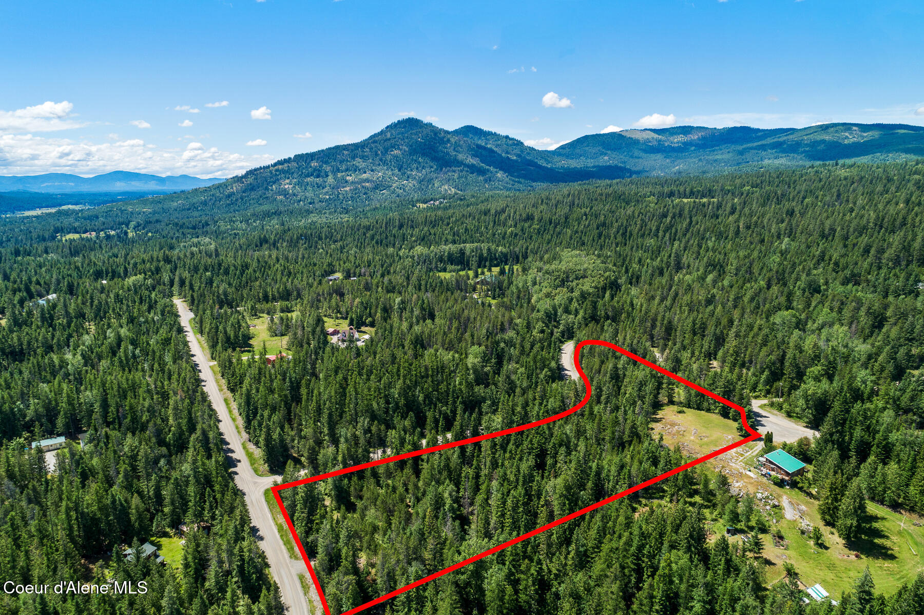 306 Pinewood Lane Cocolalla, ID 83813 - Photo 11 of 18 Aerial_306PinewoodLn-4_Outlined