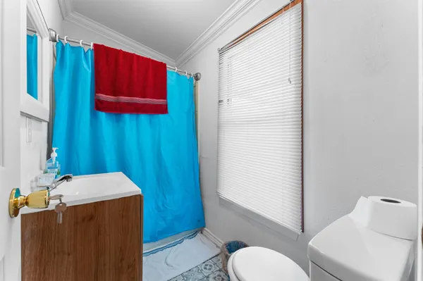 a room with a window