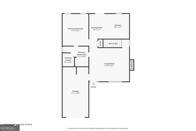 $2,080 | 7250 Bridgeport Court, Austell, GA 30168
