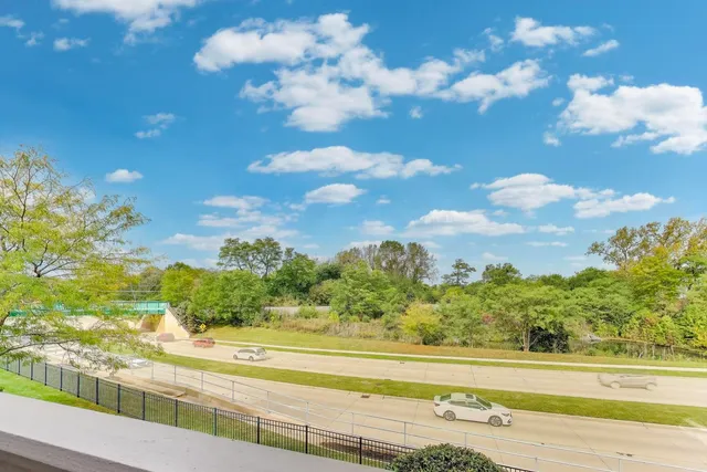 a view of a yard with an outdoor space