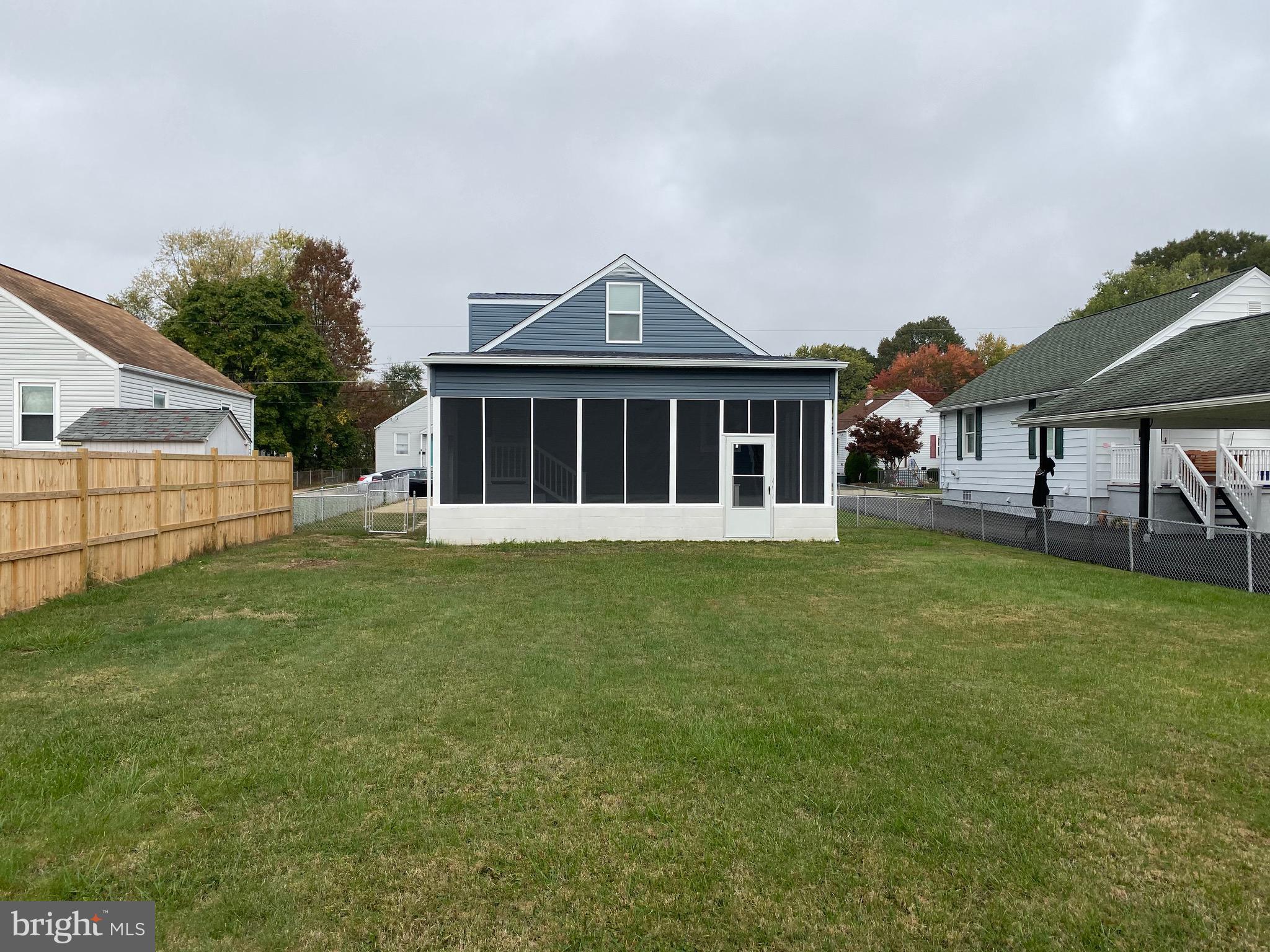 915 Martin Road Baltimore, MD 21221 - Photo 25 of 34 Deep Fenced Yard & Large Screened Porch
