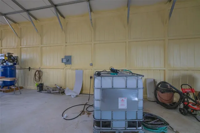 a view of electric room