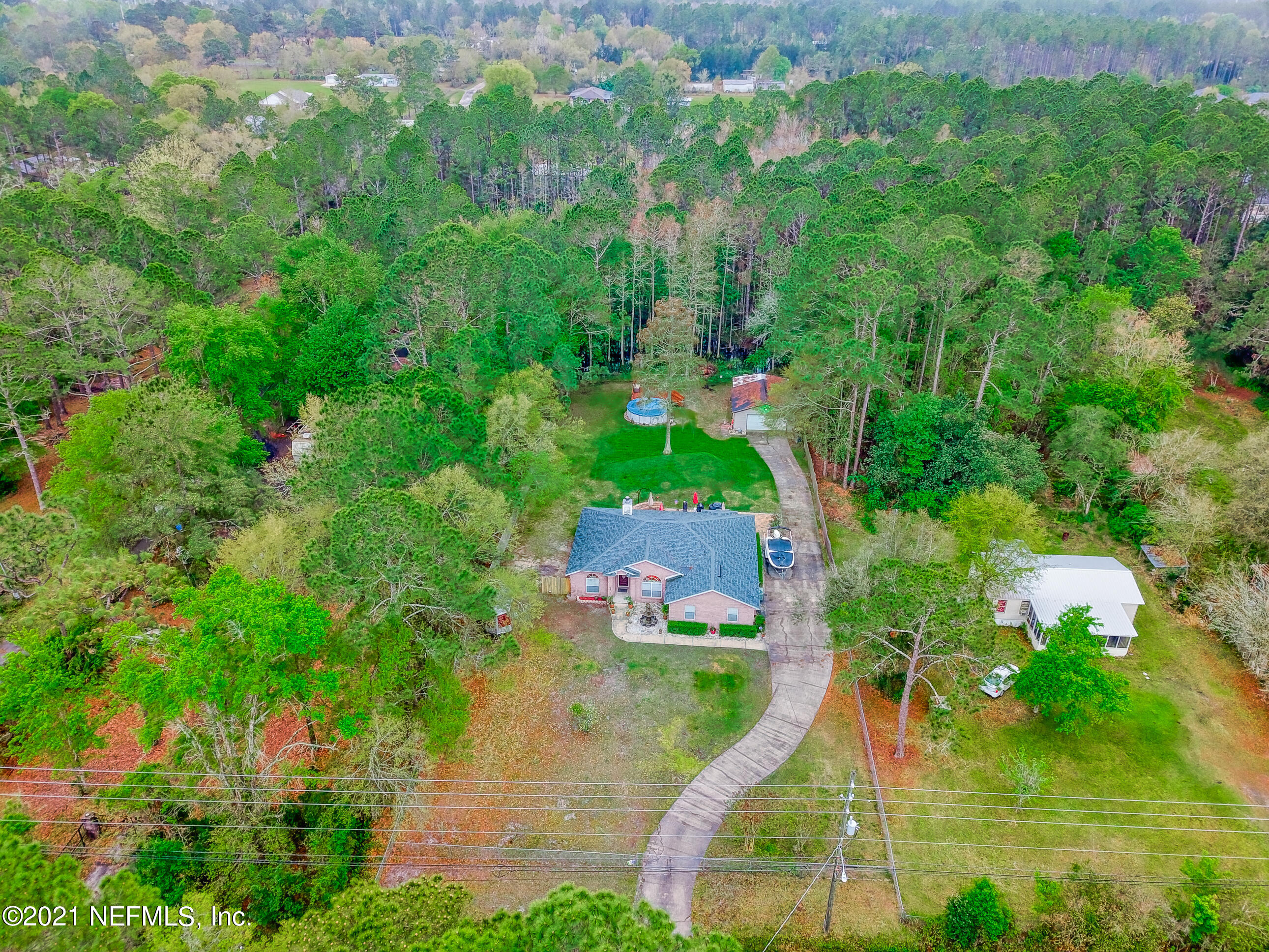 10032 Sandler Road Jacksonville, FL 32222 - Photo 29 of 32 lot aerial