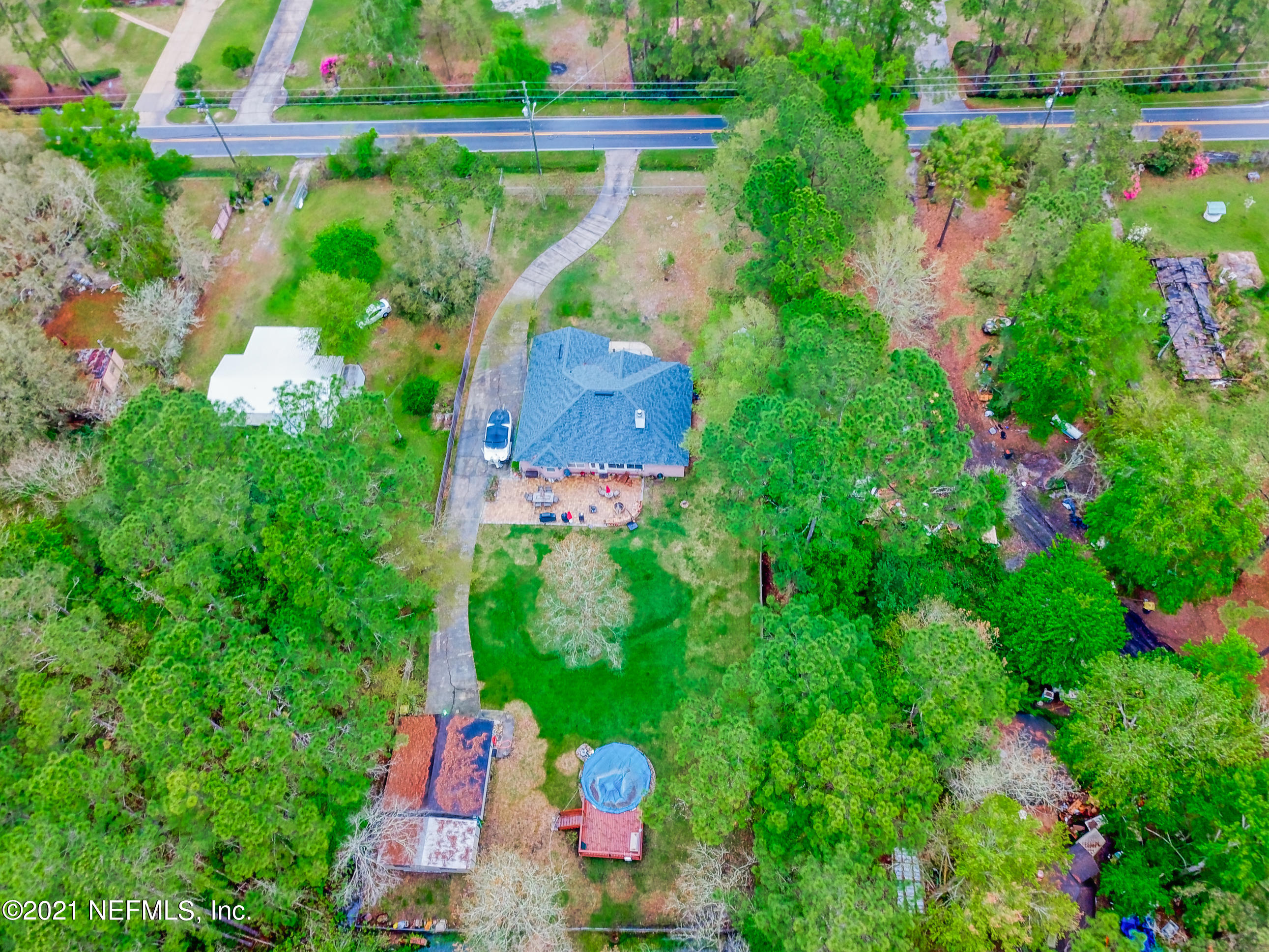 10032 Sandler Road Jacksonville, FL 32222 - Photo 30 of 32 lot aerial