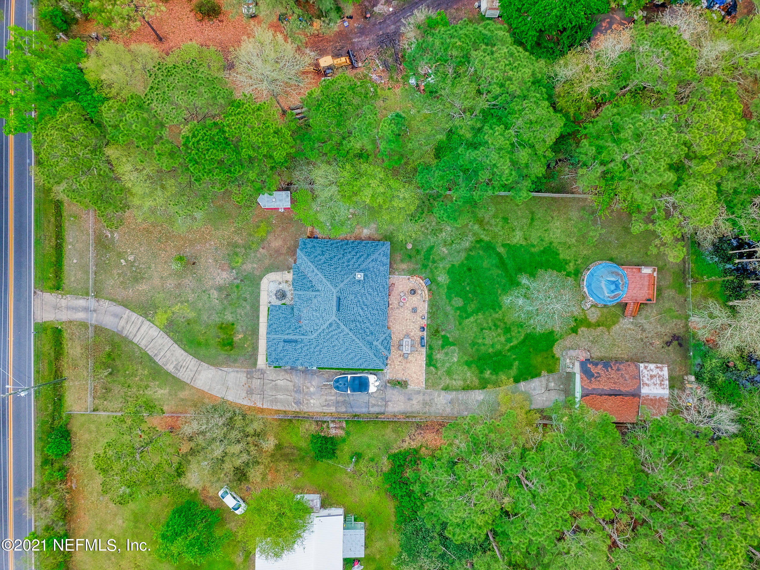 10032 Sandler Road Jacksonville, FL 32222 - Photo 31 of 32 lot aerial