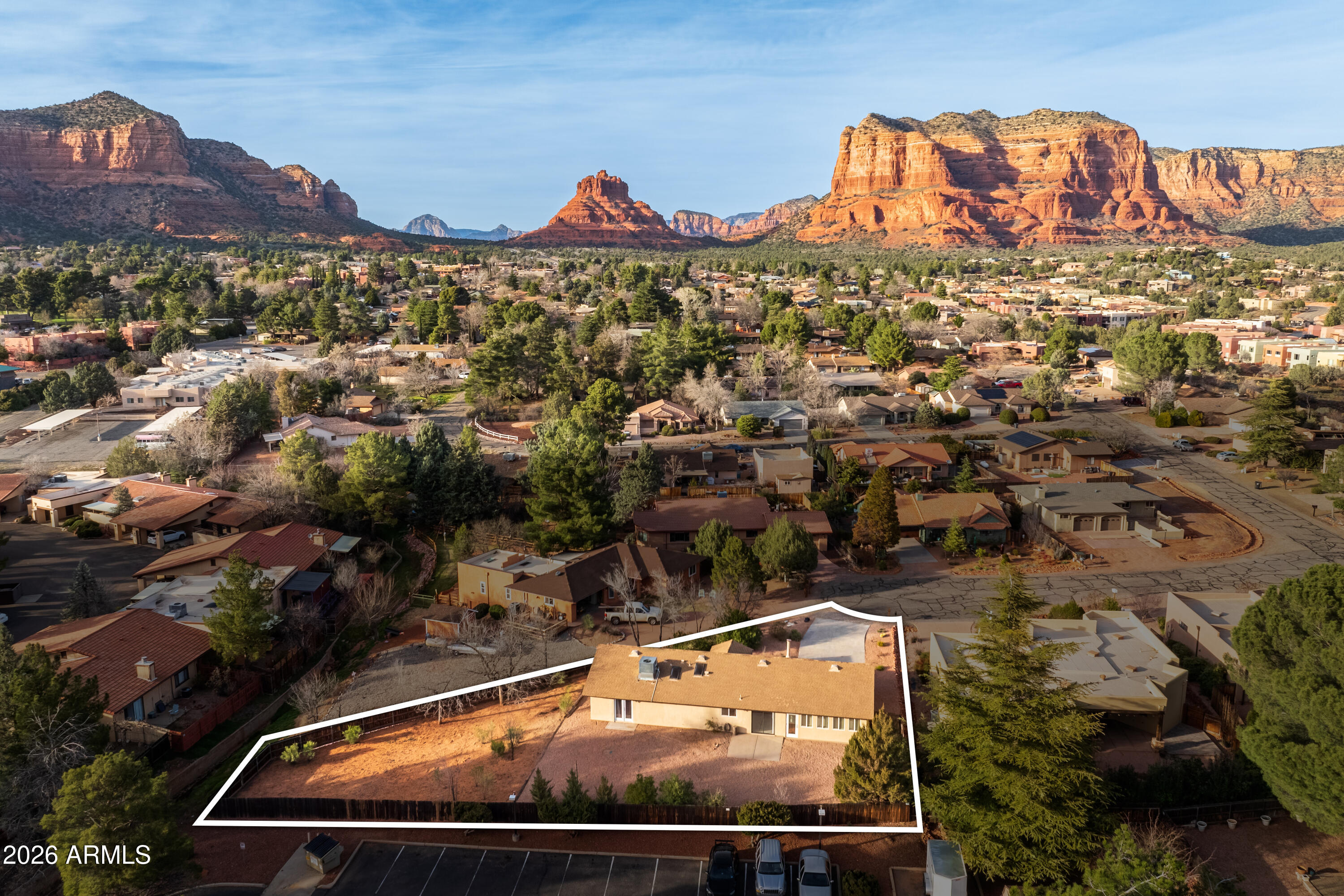 25 Spur Court Sedona, AZ 86351 - Photo 6 of 38 Aerial - View 1