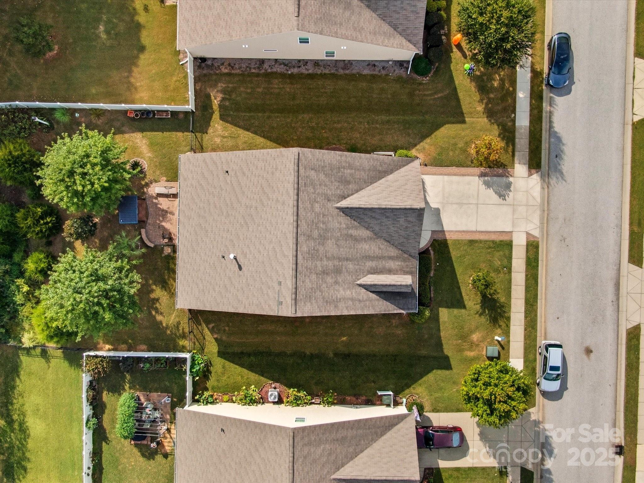 1326 Tupelo Road Clover, SC 29710 - Photo 31 of 40 an aerial view of a house with a garden