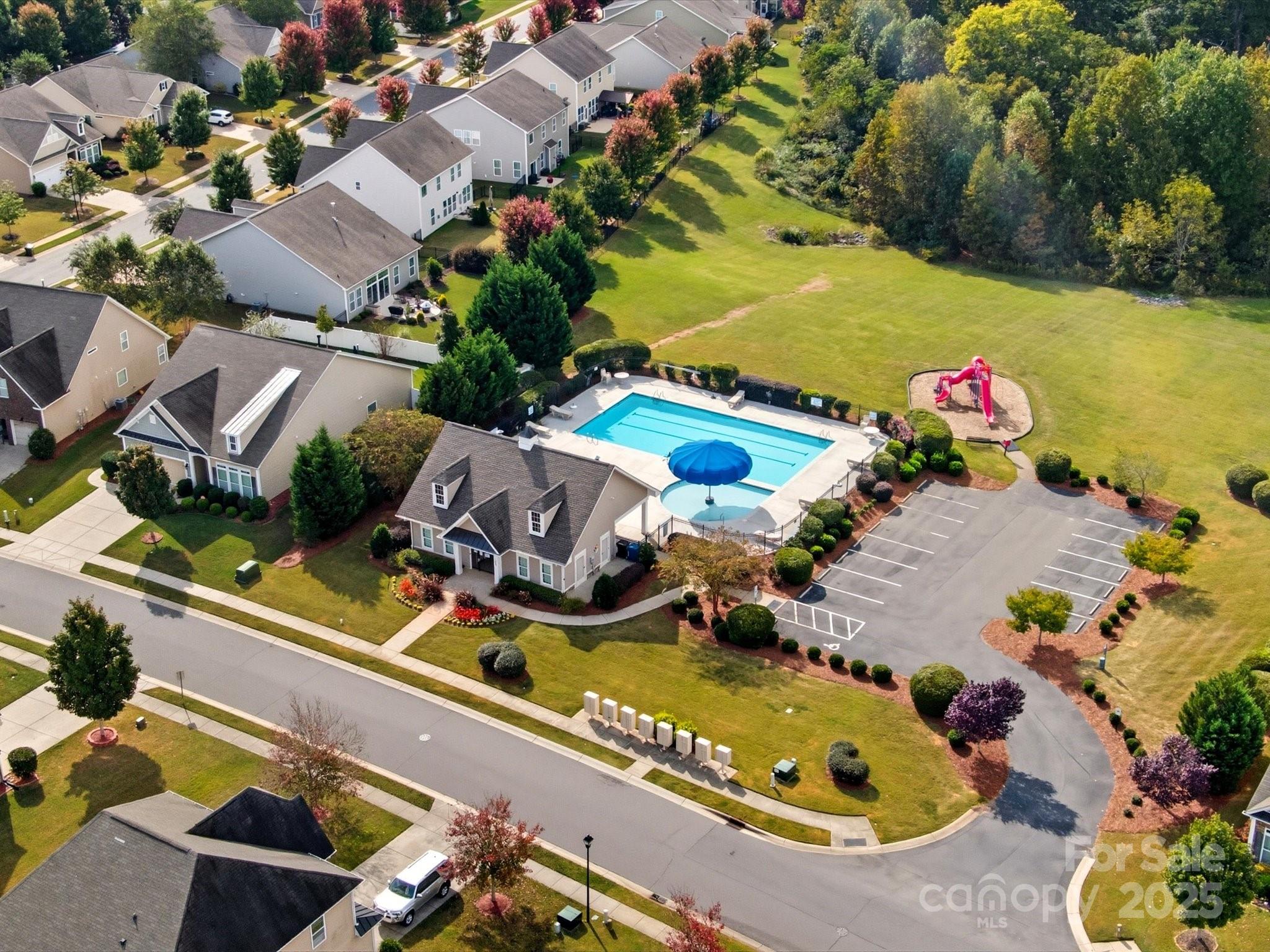 1326 Tupelo Road Clover, SC 29710 - Photo 36 of 40 an aerial view of residential house with outdoor space