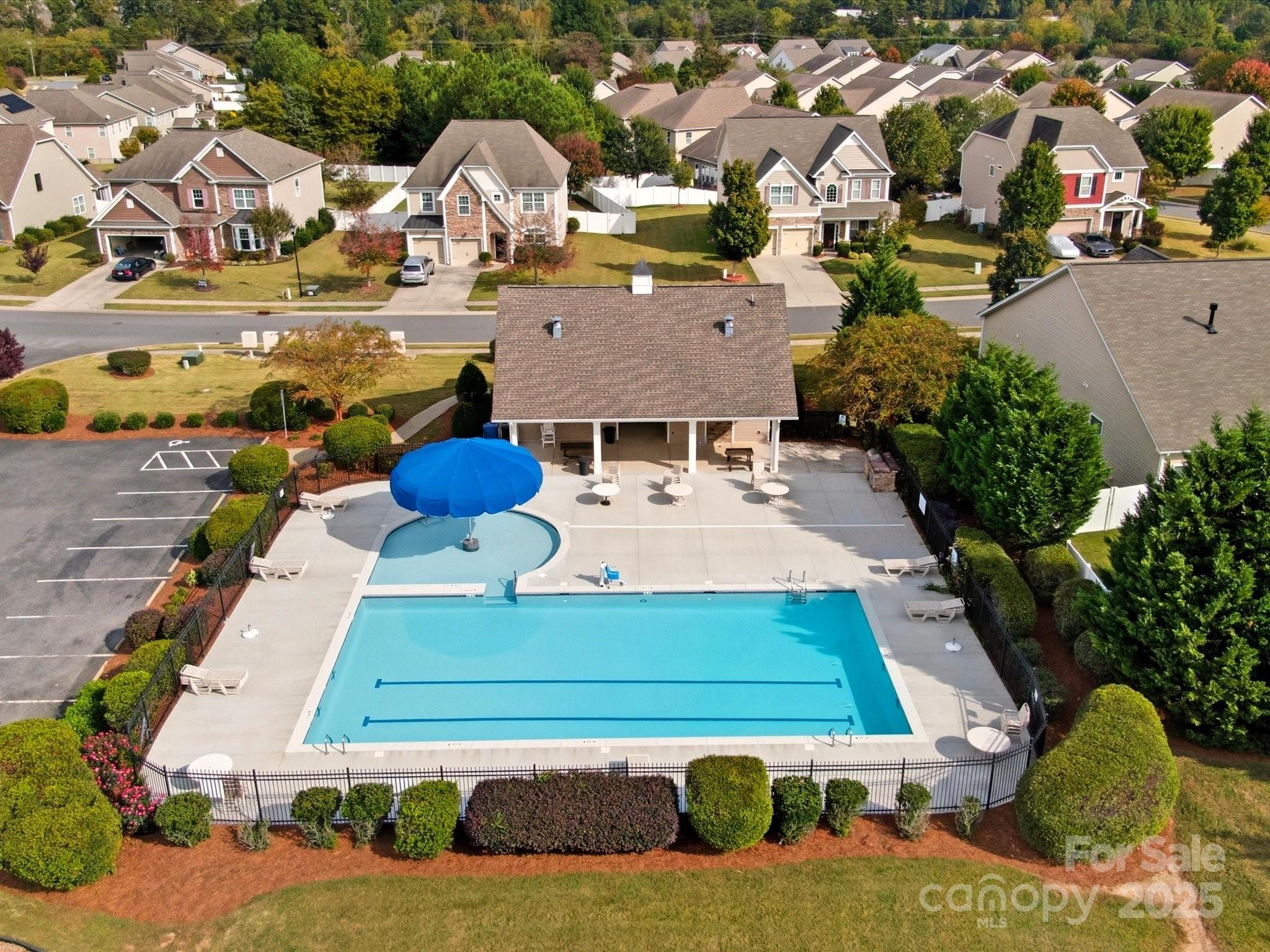 1326 Tupelo Road Clover, SC 29710 - Photo 38 of 40 an aerial view of a house with garden space