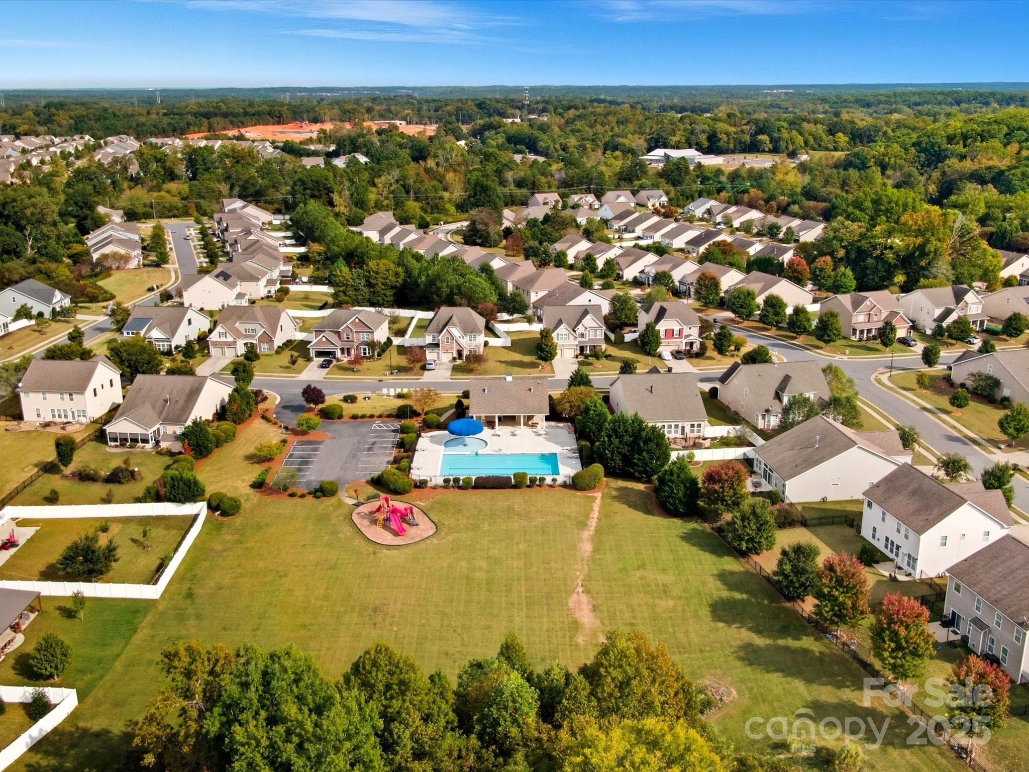 1326 Tupelo Road Clover, SC 29710 - Photo 39 of 40 an aerial view of residential houses with outdoor space