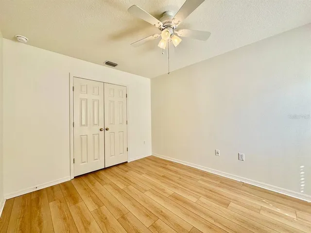 wooden floor in a room
