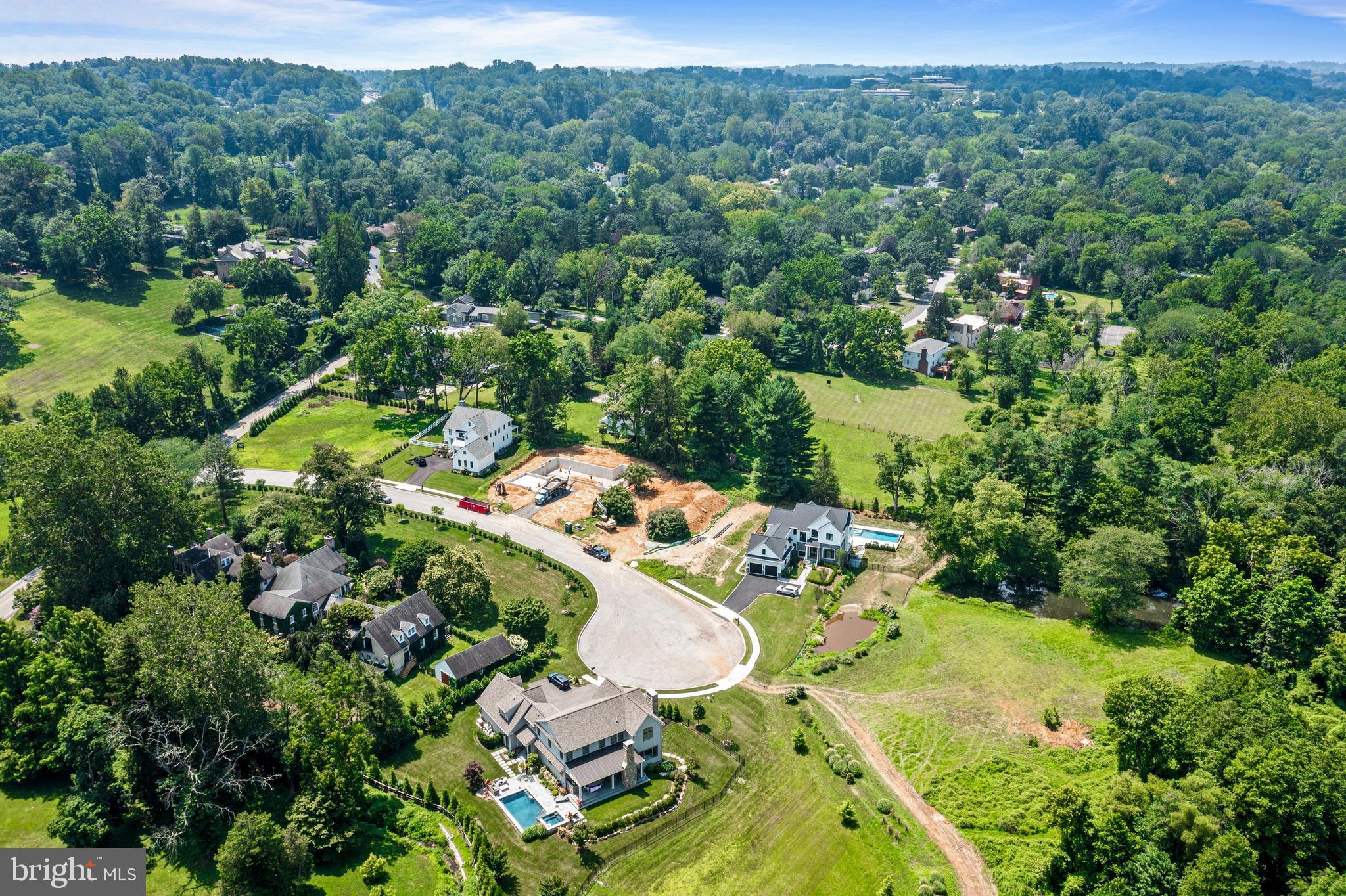105 Privet Lane Wayne, PA 19087 - Photo 8 of 13 Aerial View