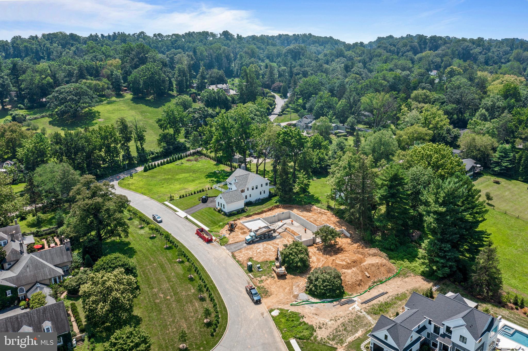 105 Privet Lane Wayne, PA 19087 - Photo 9 of 13 Aerial View