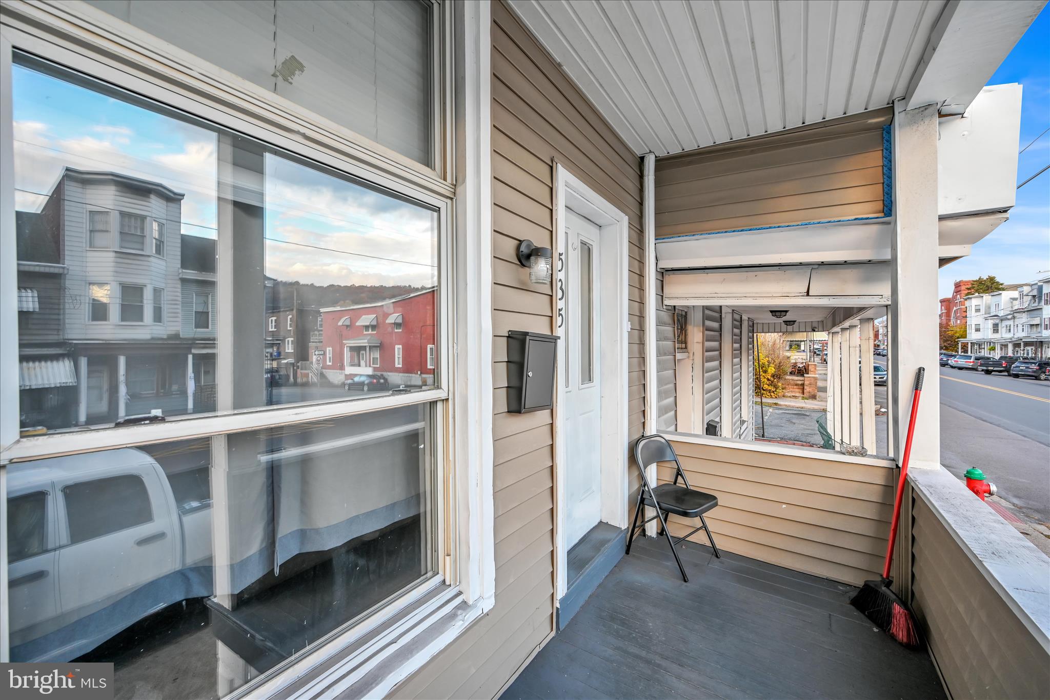 535 East Centre Street Mahanoy City, PA 17948 - Photo 3 of 26 a view of a porch with a bench