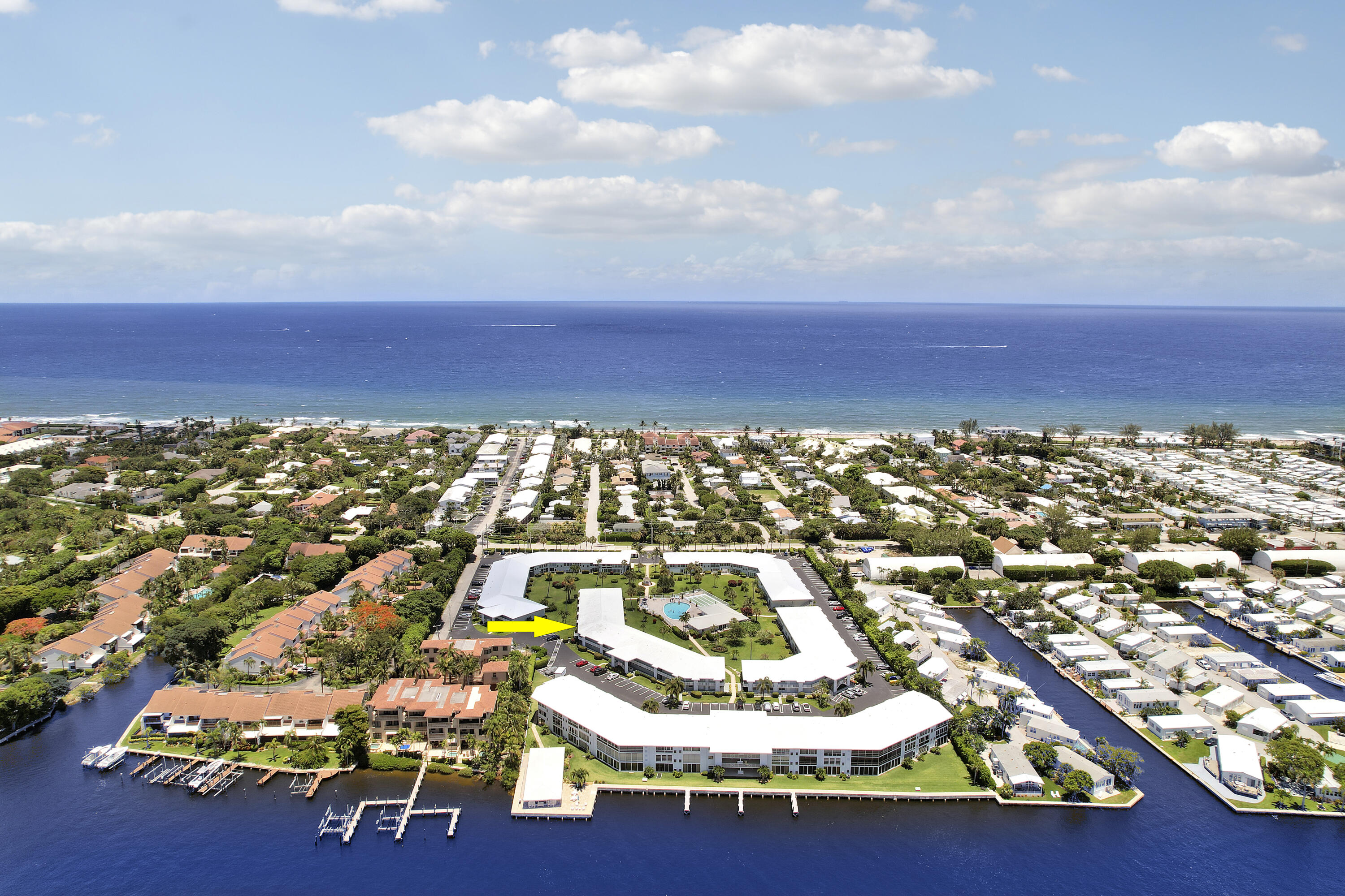 5540 North Ocean Boulevard, Unit 206 Ocean Ridge, FL 33435 - Photo 12 of 35 Aerials-11 copy