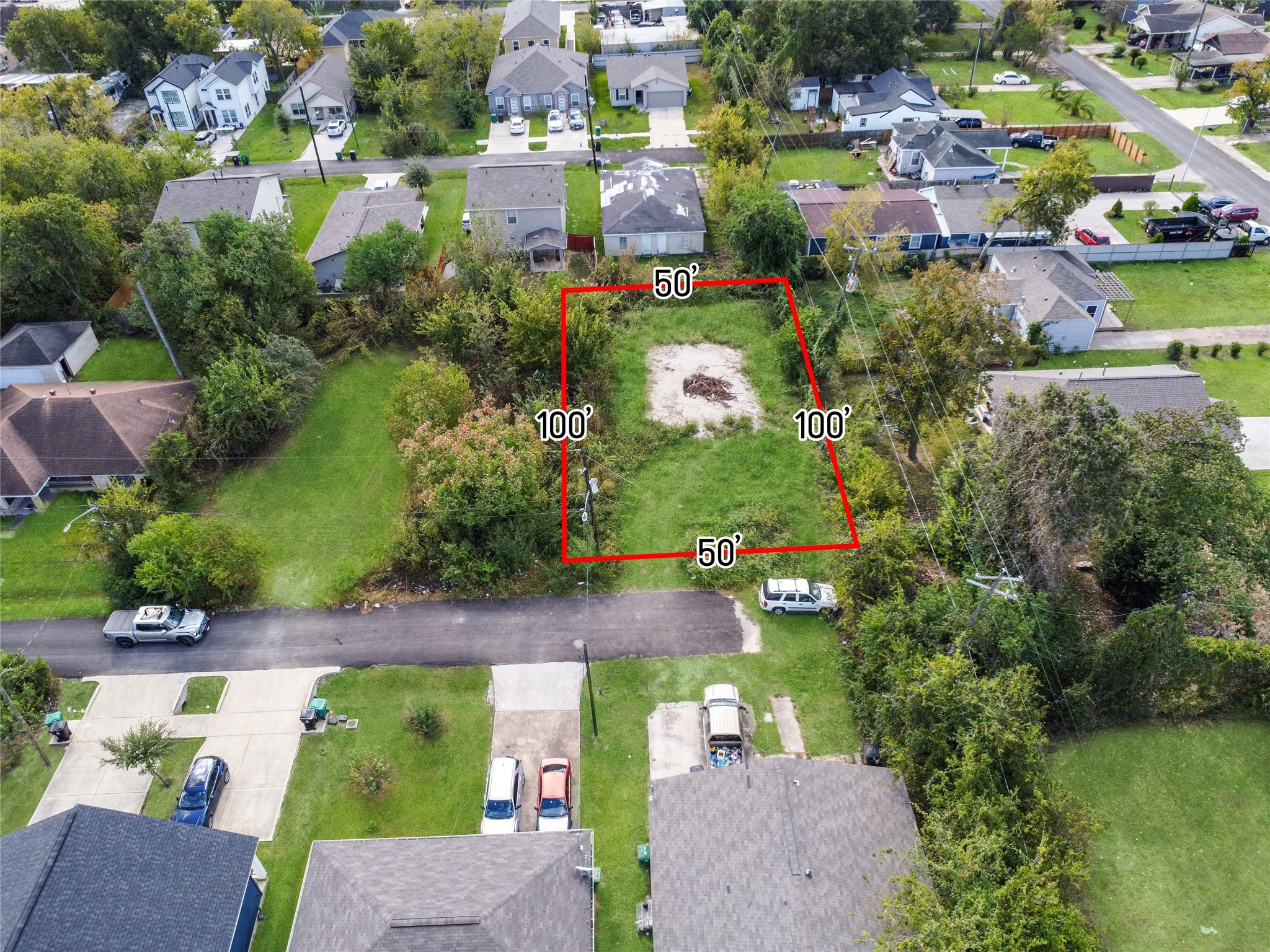 0 Gans Houston, TX 77029 - Photo 2 of 4 an aerial view of a houses with outdoor space and street view