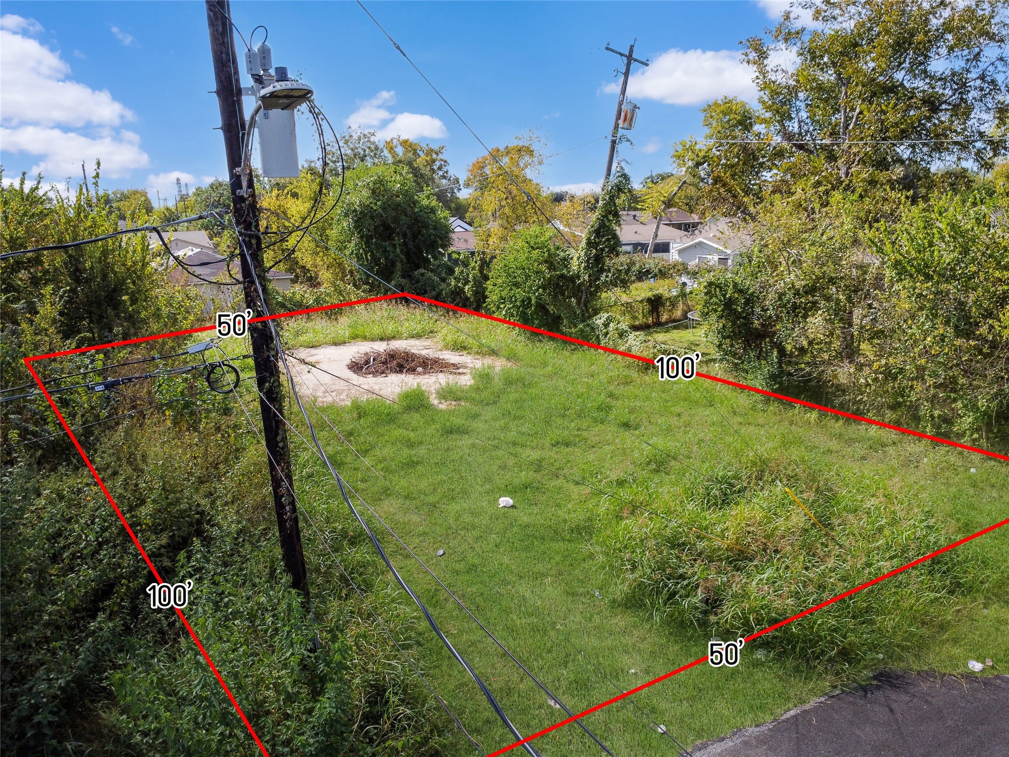 0 Gans Houston, TX 77029 - Photo 3 of 4 a view of a garden from a building