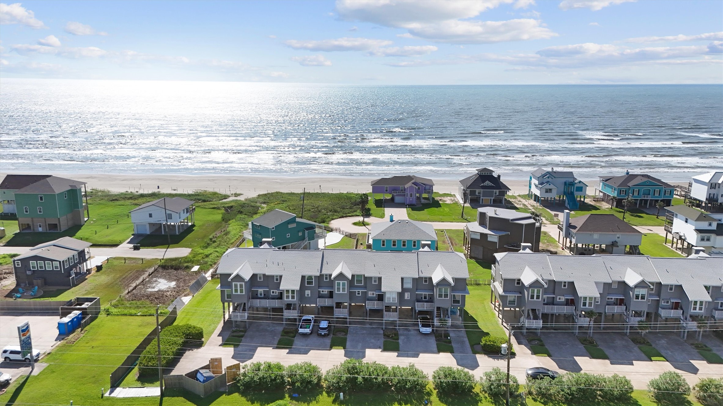 17607 Termini-San Luis Pass Road Galveston, TX 77554 - Photo 40 of 42 Experience serene coastal living with this charming townhome located just a short distance from the stunning Galveston shoreline. The home provides direct beach access, making it ideal for endless days of outdoor fun by the water.