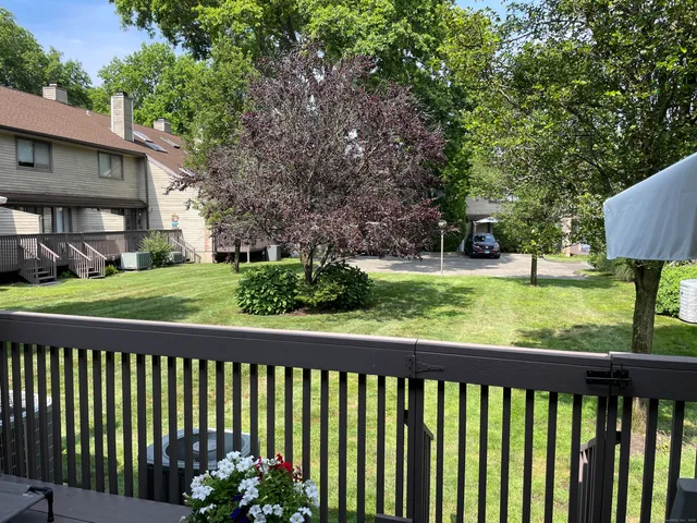a view of a swimming pool with an outdoor space