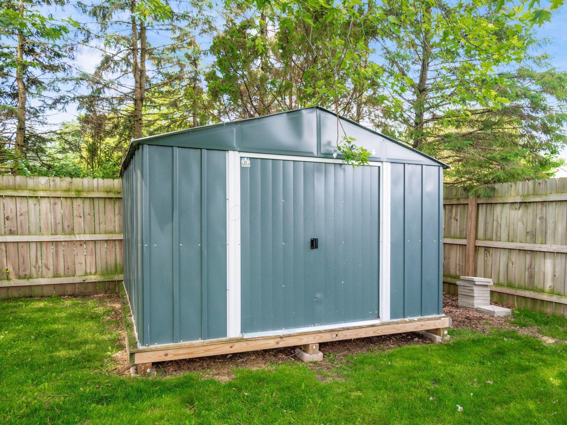 5264 Davidson Road Hilliard, OH 43026 - Photo 46 of 56 A spacious shed for all of your garden supplies and extra toys.