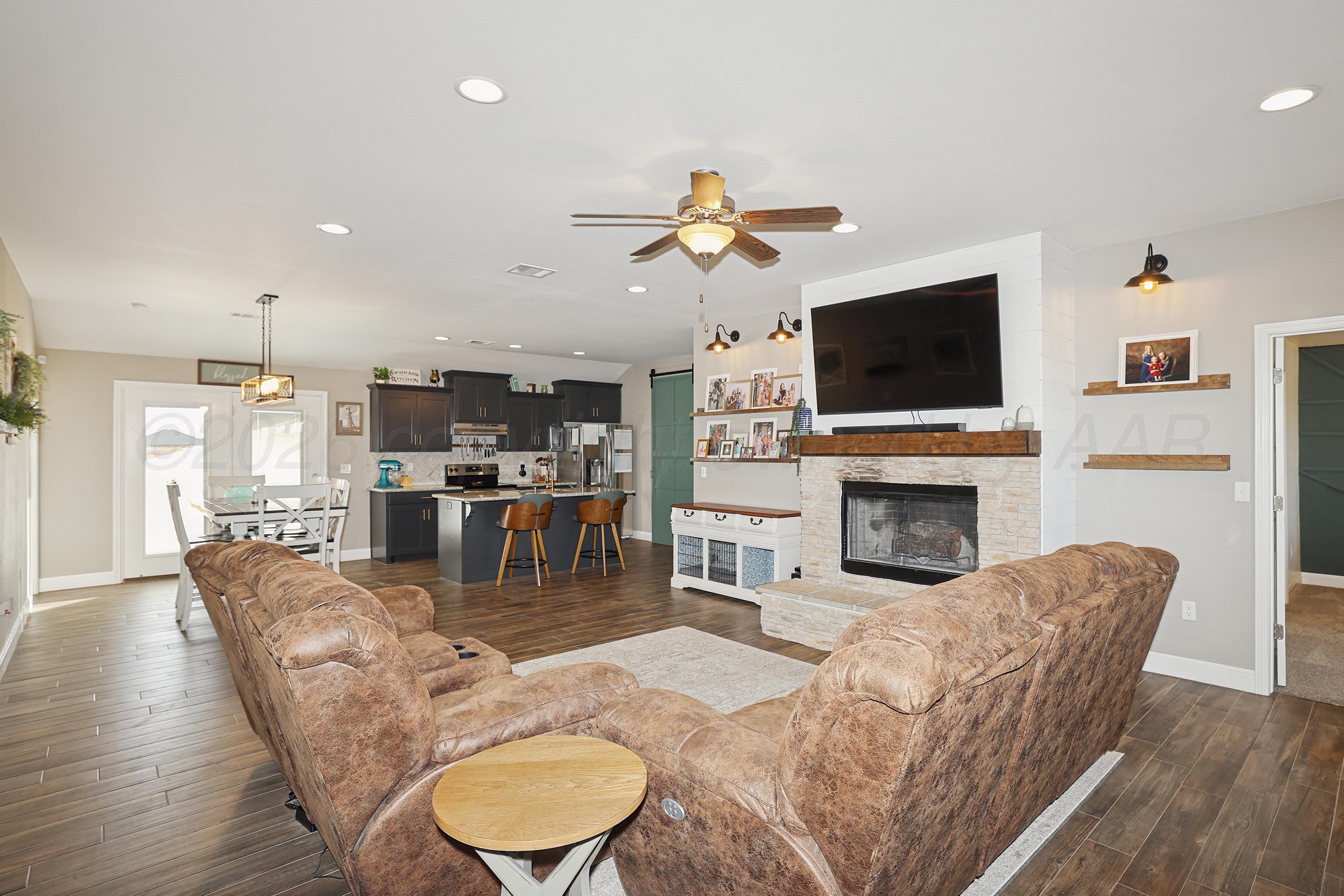 9715 Mossberg Street Canyon, TX 79015 - Photo 33 of 33 4-Living Area Open Floorplan