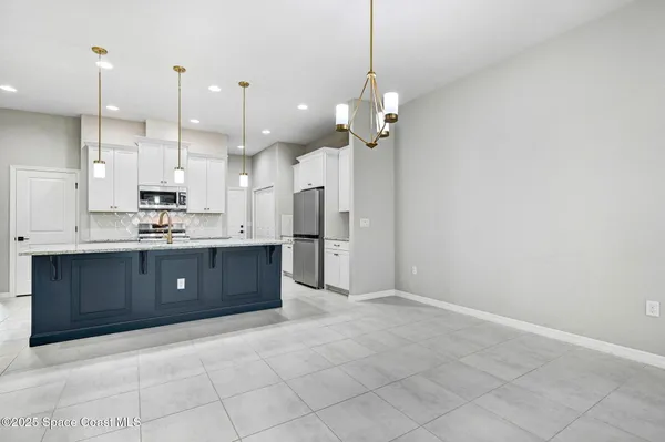 a view of empty room