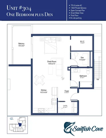 $4,200 | 41 Southwest Seminole Street, Unit 304, Stuart, FL 34994
