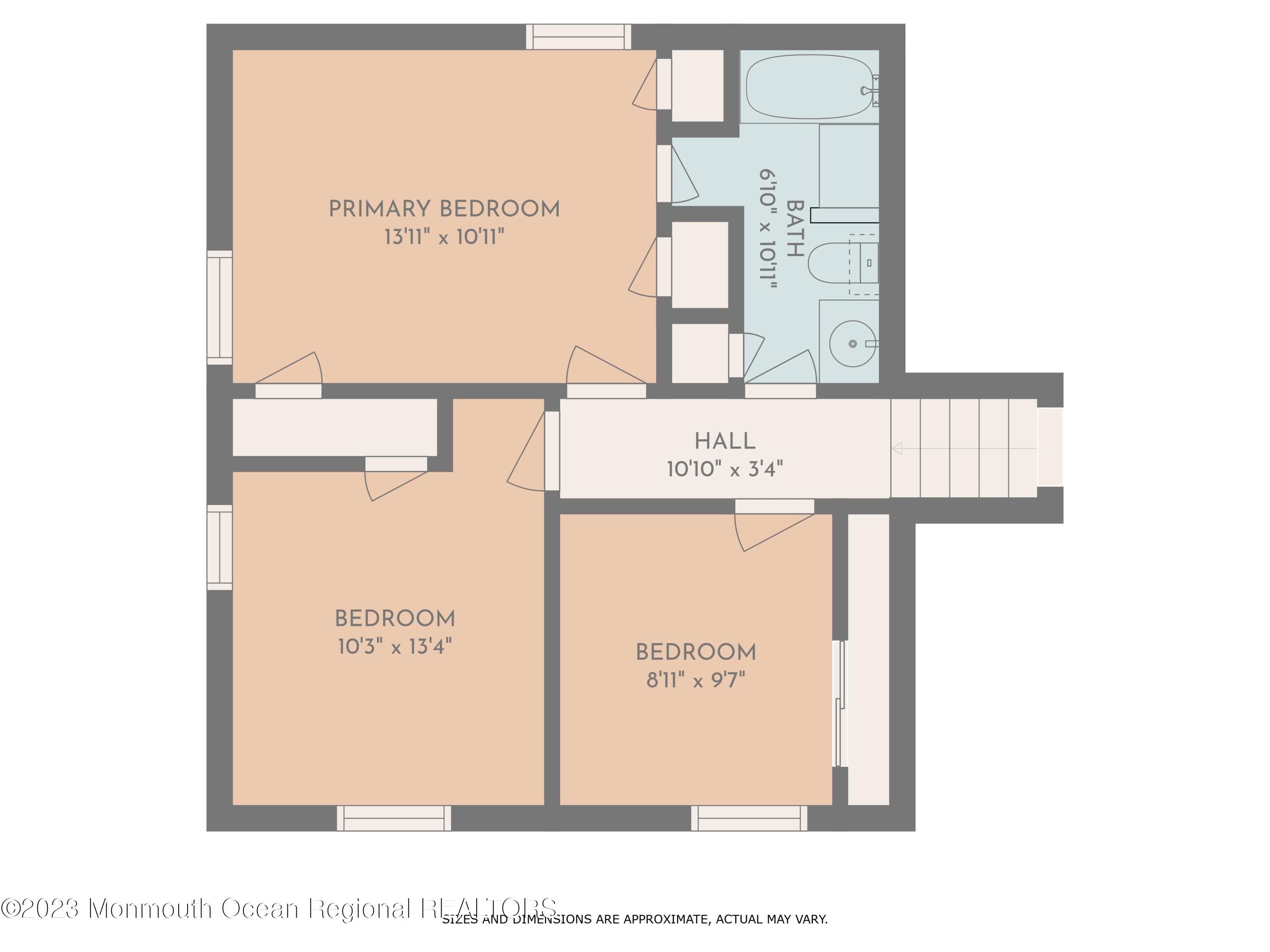 833 Poole Avenue Hazlet, NJ 07730 - Photo 29 of 30 4th_floor_dimensions_833_poole_ave___haz