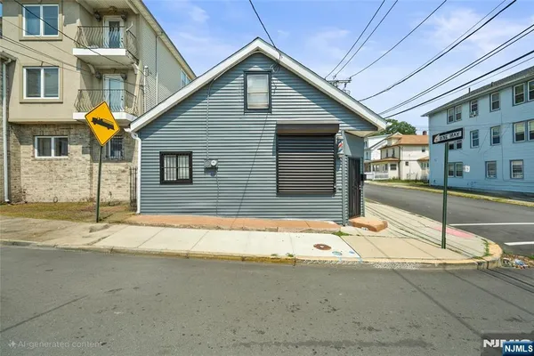 a backyard of a house