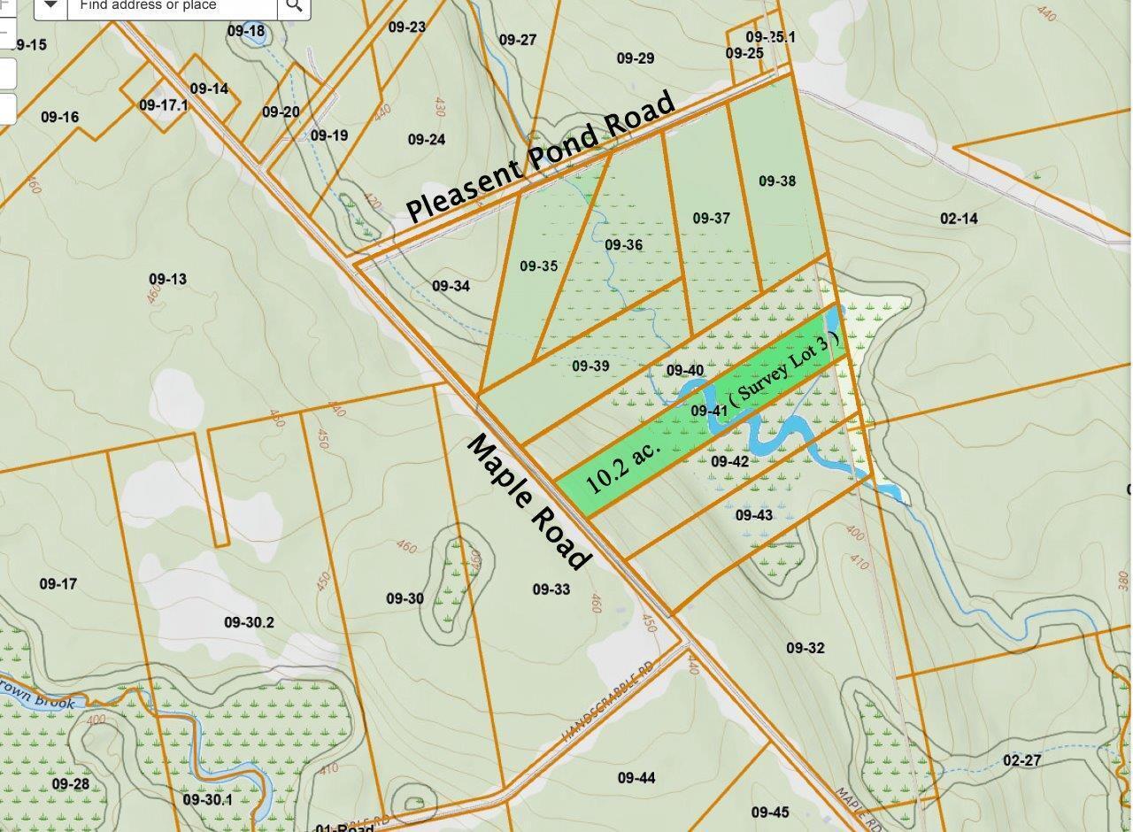 Lot 3 Maple Road Milo, ME 04463 - Photo 8 of 17 1111 LUPC Zoning and Parcel Viewer Lot 9