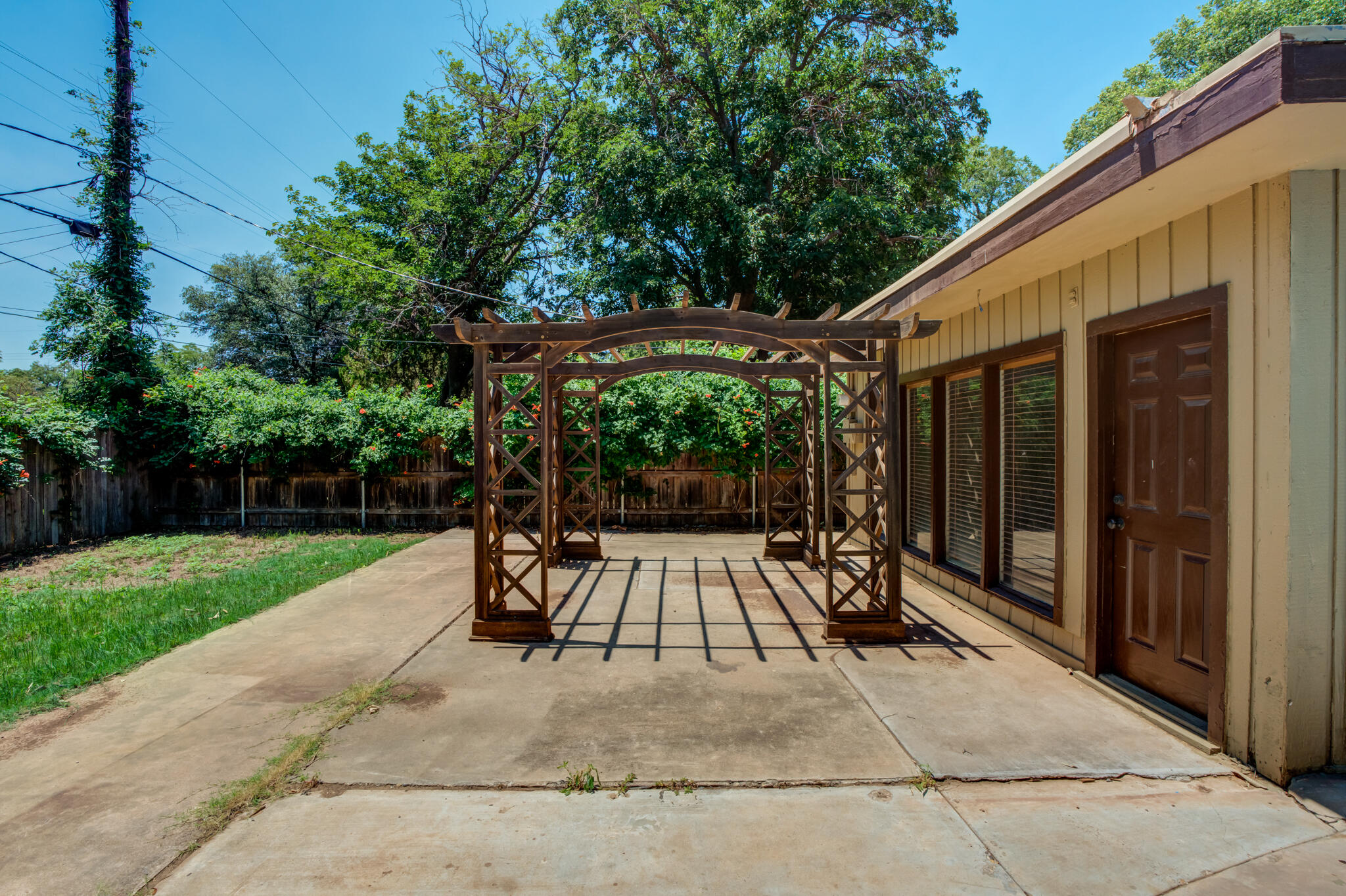 3511 44th Street Lubbock, TX 79413 - Photo 24 of 24 a view of backyard with patio