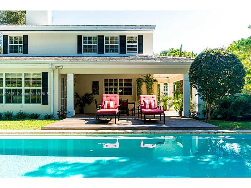 611 Sabal Palm Road Miami, FL 33137 - Photo 4 of 34 a view of a house with swimming pool