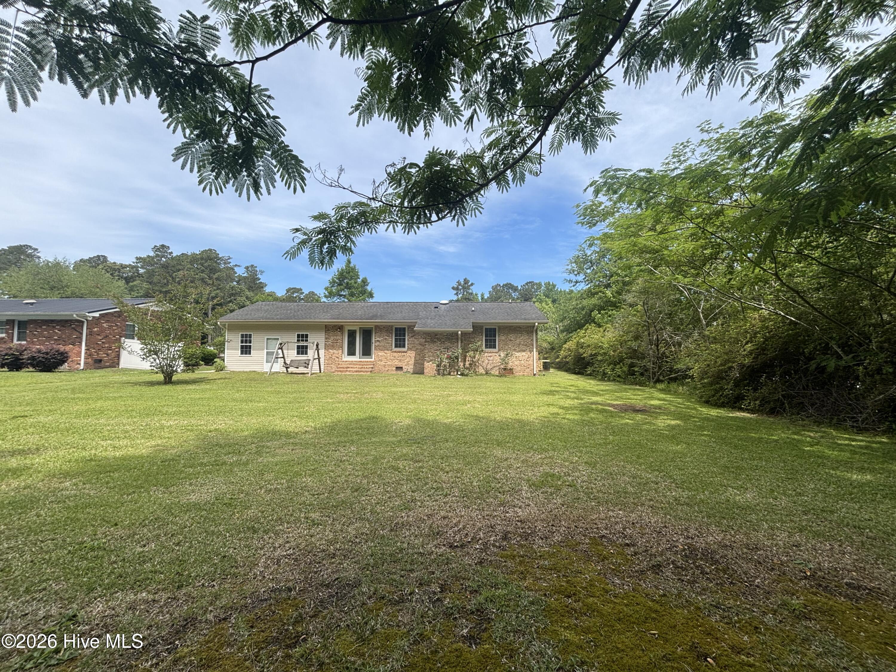 120 Kings Road Whiteville, NC 28472 - Photo 4 of 25 Back Yard View