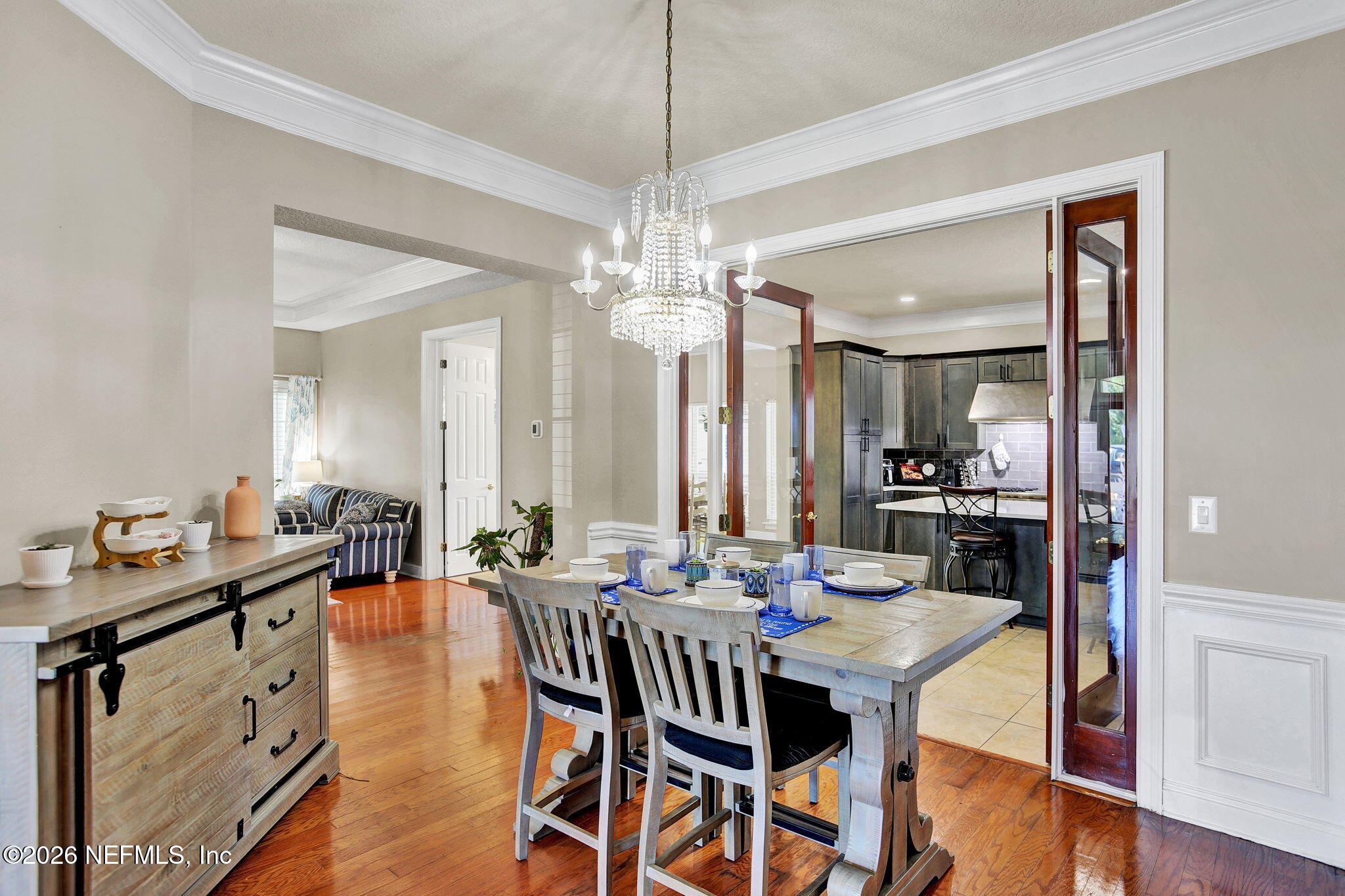 5052 Lourcey Road Jacksonville, FL 32257 - Photo 22 of 75 Dining Area to Kitchen