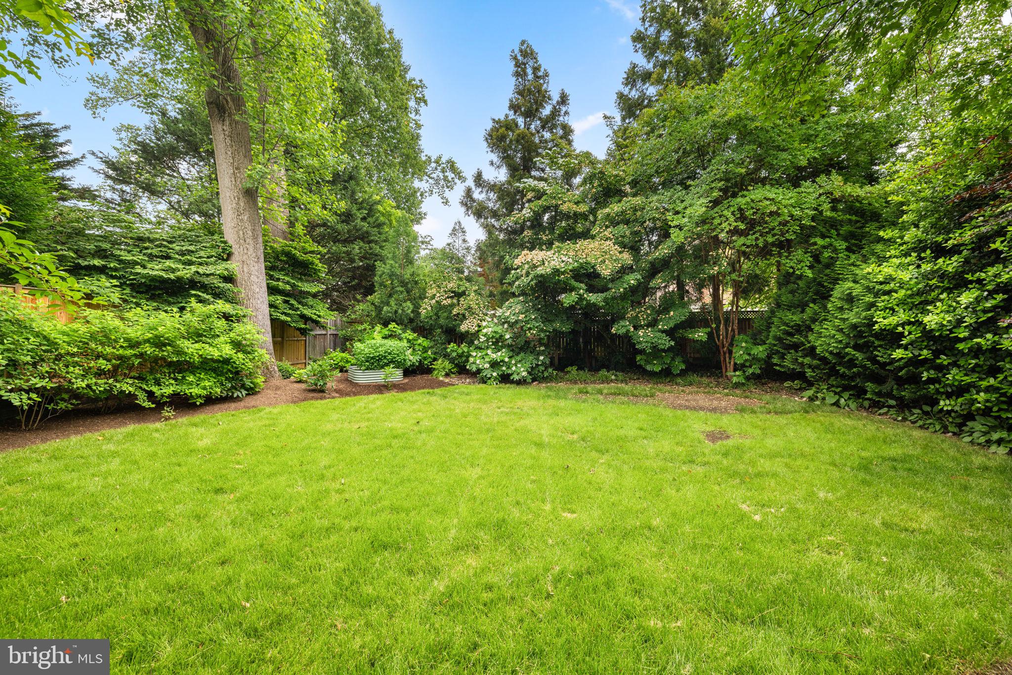 4822 Upton Street Northwest Washington, DC 20016 - Photo 46 of 48 a view of a back yard