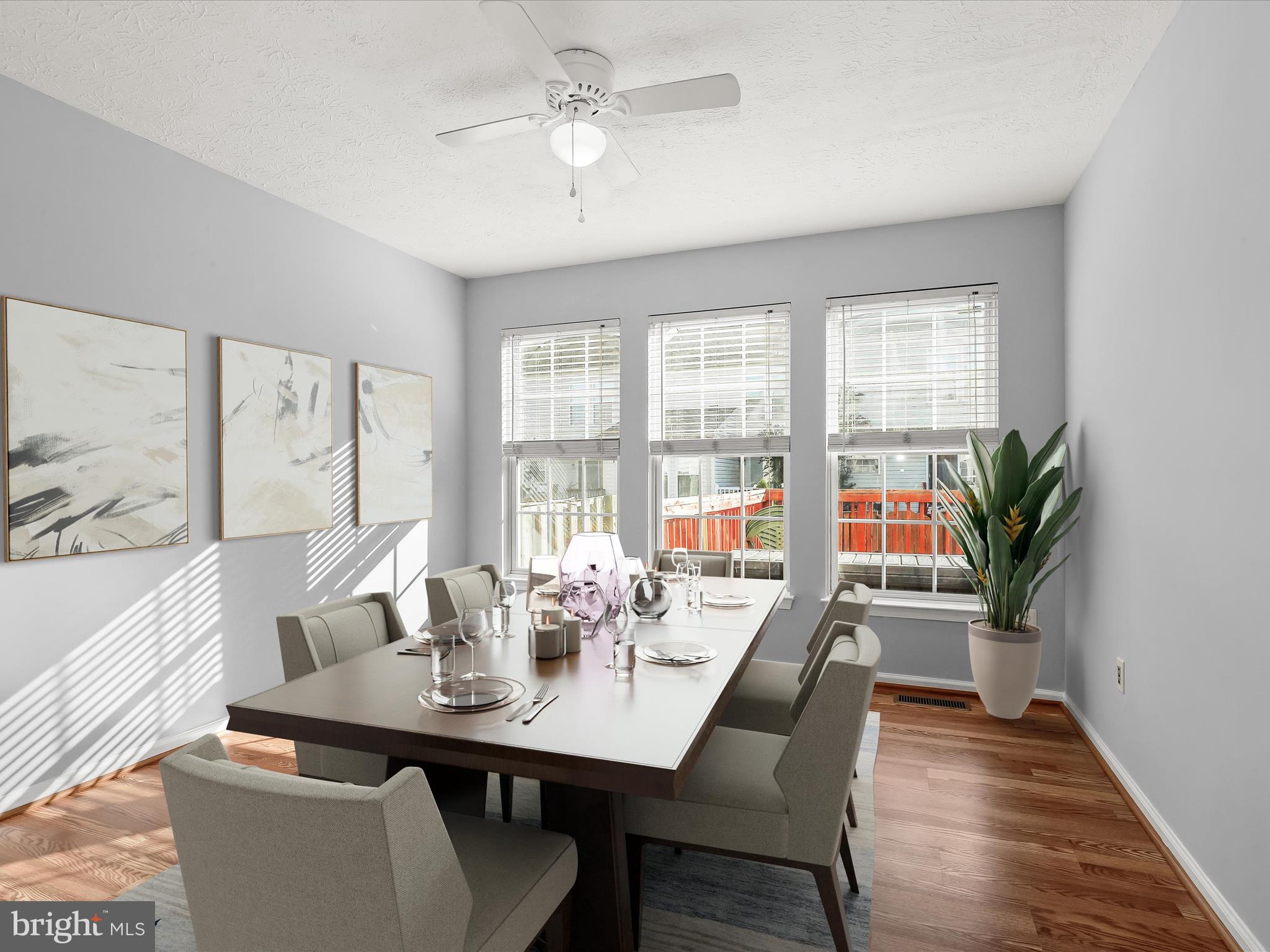 5306 Leavers Court Rosedale, MD 21237 - Photo 3 of 50 Dining Room Staged Using Virtual Tools