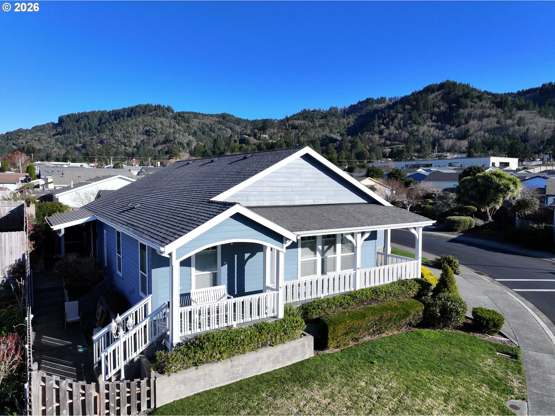 98126 West Benham Lane, Unit 17 Brookings, OR 97415 - Photo 36 of 48 Drone View/UAV