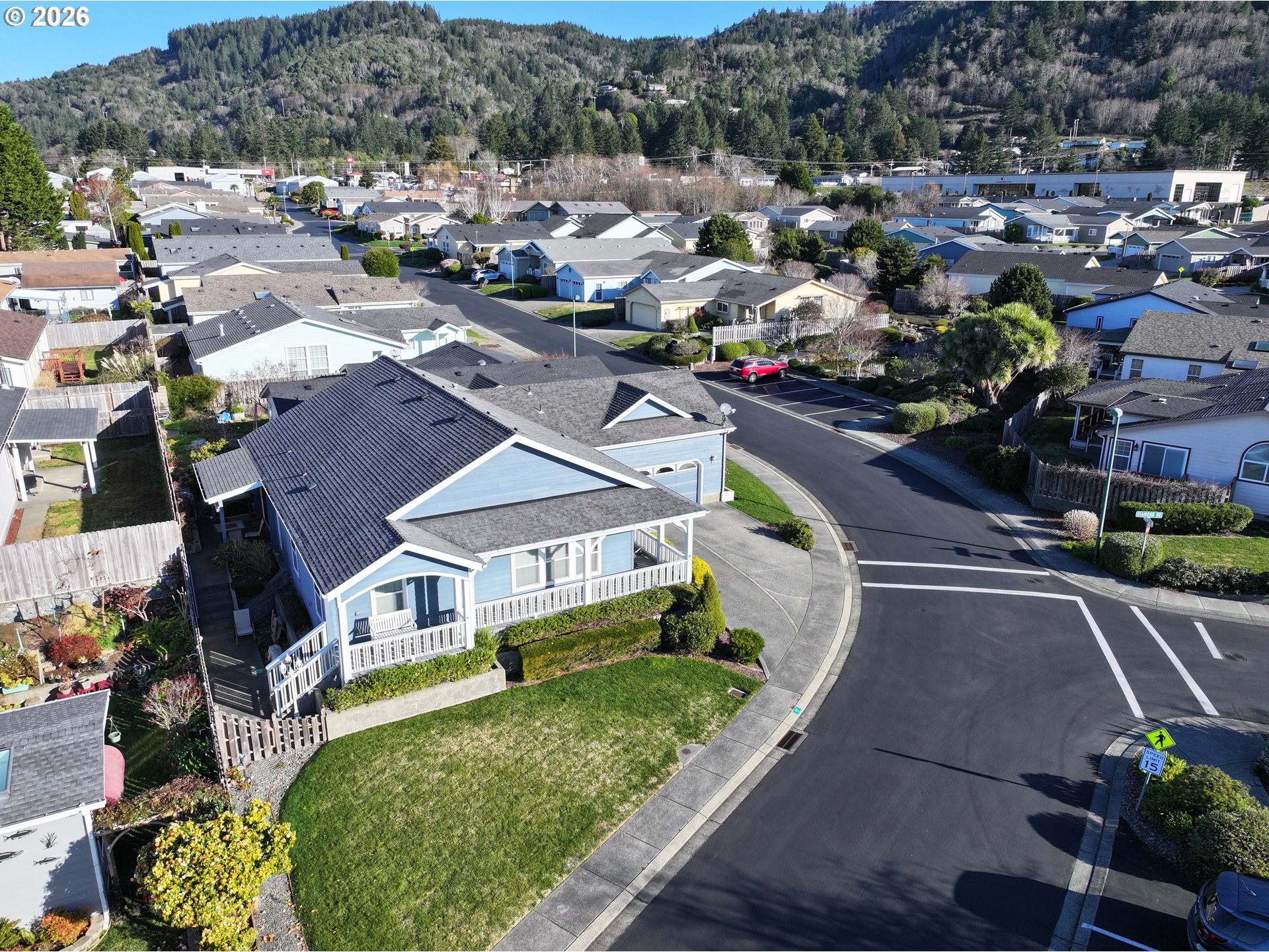 98126 West Benham Lane, Unit 17 Brookings, OR 97415 - Photo 40 of 48 Drone View/UAV