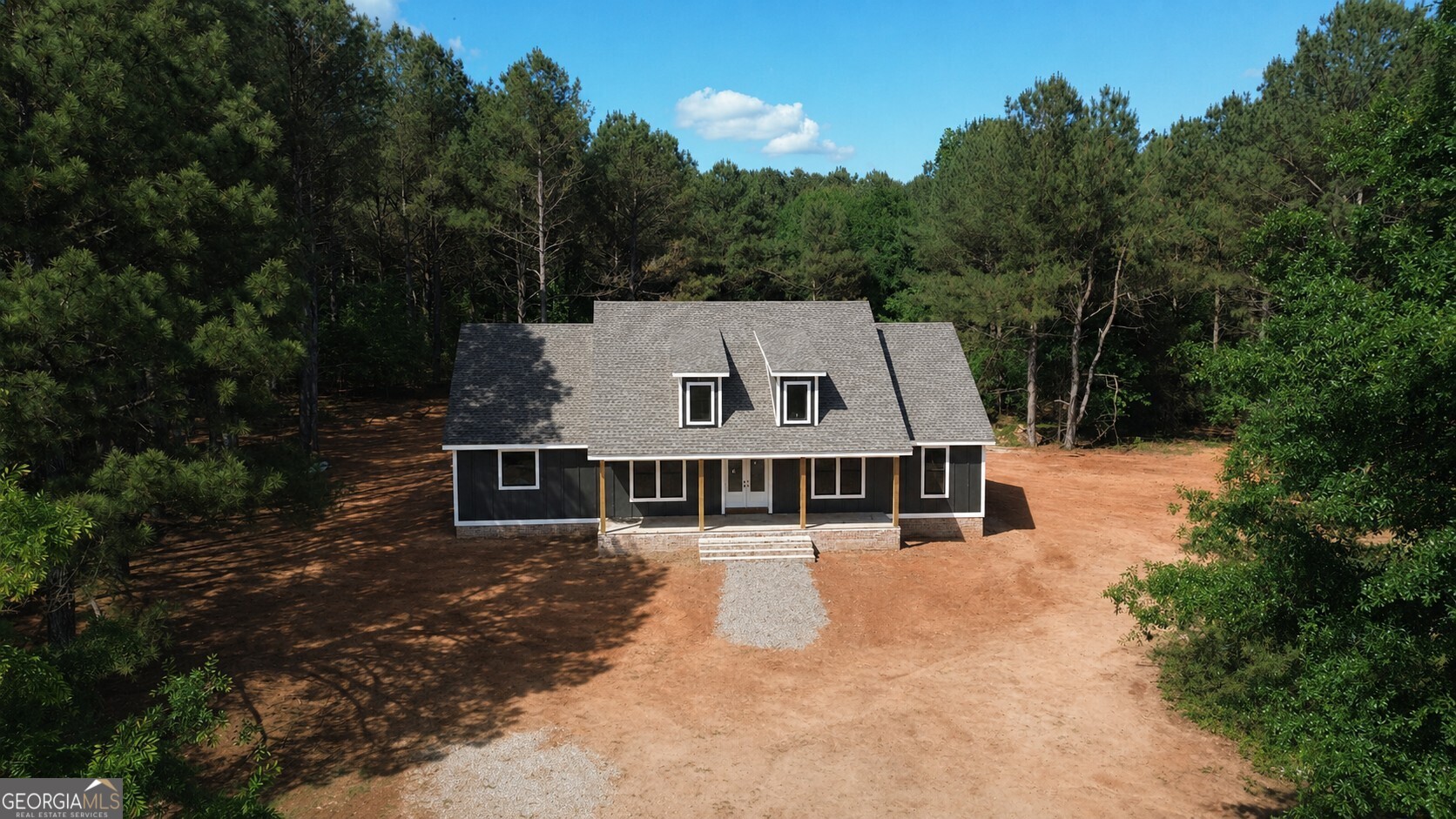 760 Frank Crook Road Canon, GA 30520 - Photo 6 of 7 a view of a house with a yard